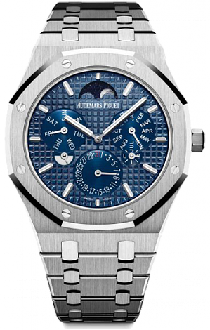 Review Audemars Piguet Royal Oak Replica Perpetual calendar Ultra-Thin 26586PT.OO.1240PT.0 watch